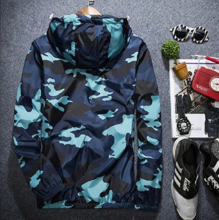 Covrlge Men Jacket Fashion Spring Men Brand Camouflage Jackets Casual Mens Coat Men's Hooded Luminous Zipper Coats MWJ011 - Image 6