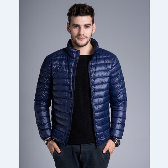 Winter Jacket for Men Jackets Duck Down Coat Outerwear Parka - Image 2