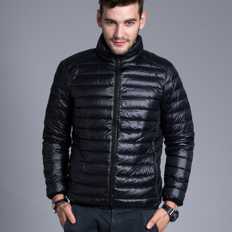 Winter Jacket for Men Jackets Duck Down Coat Outerwear Parka - Image 5