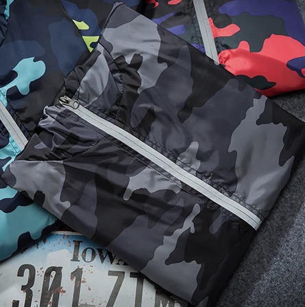 Covrlge Men Jacket Fashion Spring Men Brand Camouflage Jackets Casual Mens Coat Men's Hooded Luminous Zipper Coats MWJ011 - Image 9