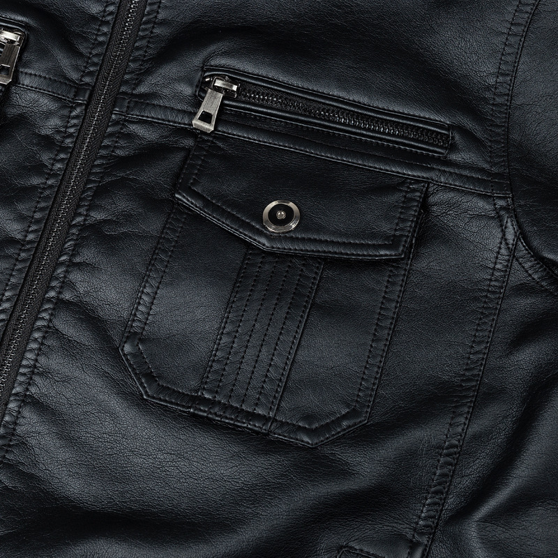Men's leather jacket - Image 2