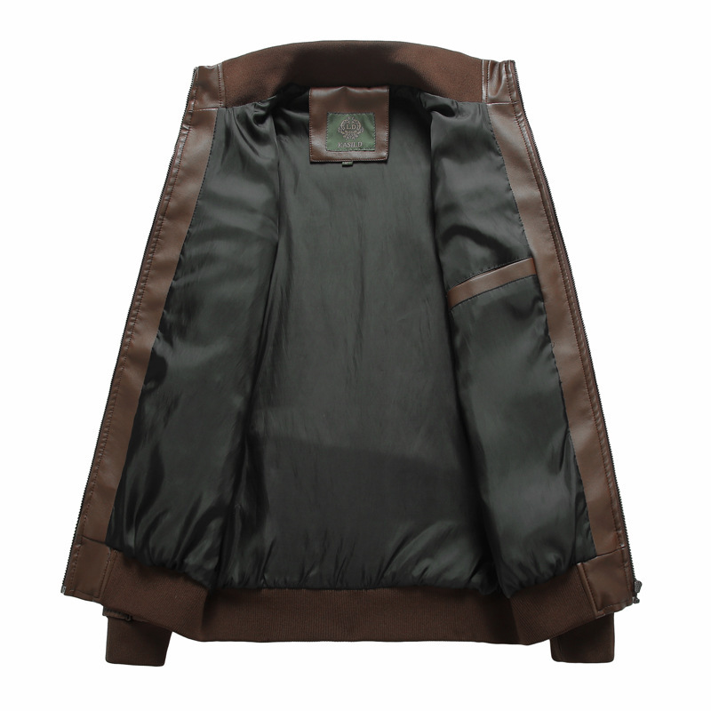 Men's leather jacket - Image 3