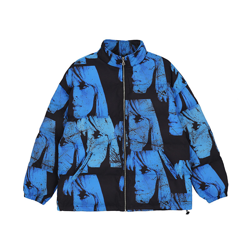 Dark Tide Brand Cartoon Print Cotton Jacket - Image 5