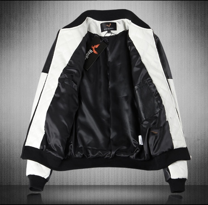 Oversized men's leather jacket - Image 5