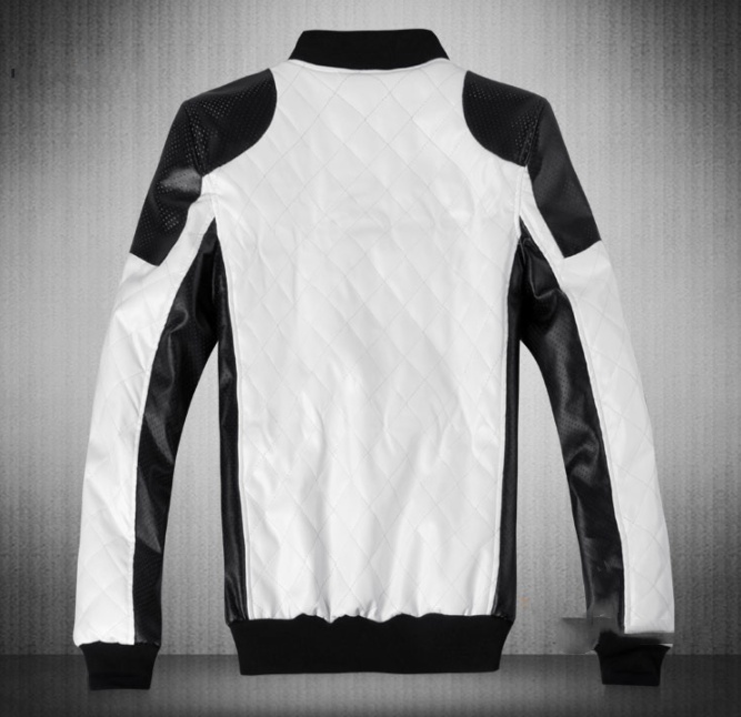 Oversized men's leather jacket - Image 3